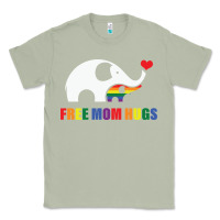 Matcha free mom hugs pride elephant rainbow Classic Tee - linhVisuals