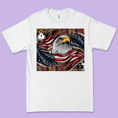 American Eagle Premium Tee Designed By Cowhidedigitalart