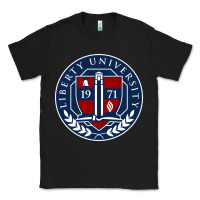 Black liberty university seal Classic Tee - linhVisuals
