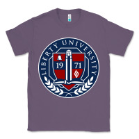 Lavender liberty university seal Classic Tee - linhVisuals