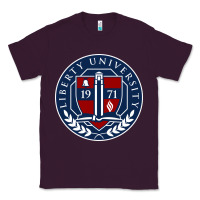 Plum liberty university seal Classic Tee - linhVisuals