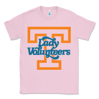 Bubblegum Pink tennessee lady volunteers Classic Tee - linhVisuals