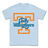 Dusty Blue tennessee lady volunteers Classic Tee - linhVisuals