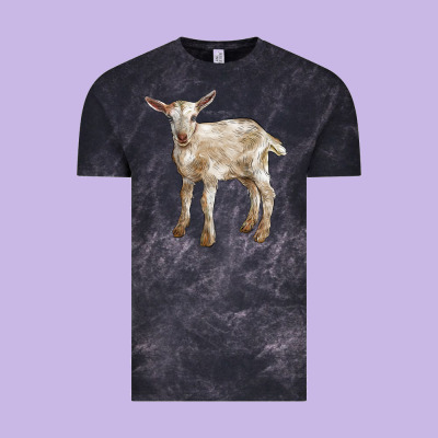 Baby Saanen Goat Vintage Tee Designed By Lillyallendesigns