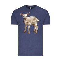 Vintage Denim Baby Saanen Goat Vintage Tee - LillyAllenDesigns