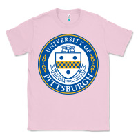 Bubblegum Pink university of pittsburgh Classic Tee - linhVisuals