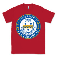 Red university of pittsburgh Classic Tee - linhVisuals