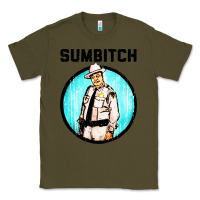 Army Green sumbitch Classic Tee - linhVisuals