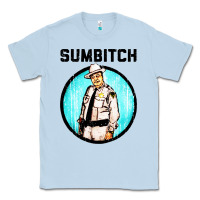 Dusty Blue sumbitch Classic Tee - linhVisuals