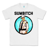 White sumbitch Classic Tee - linhVisuals