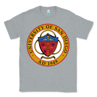 Heather Grey university of san diego Classic Tee - linhVisuals
