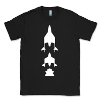 Black Virgin Galactic Evolution Classic Tee - linhVisuals