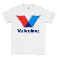 White Valvoline Classic Tee - linhVisuals