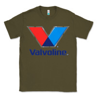 Army Green Valvoline Classic Tee - linhVisuals