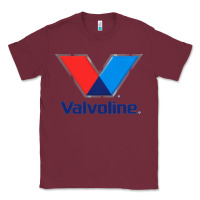 Burgundy Valvoline Classic Tee - linhVisuals