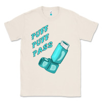 Natural puff puff pass inhaler Classic Tee - linhVisuals