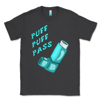 Smoke puff puff pass inhaler Classic Tee - linhVisuals