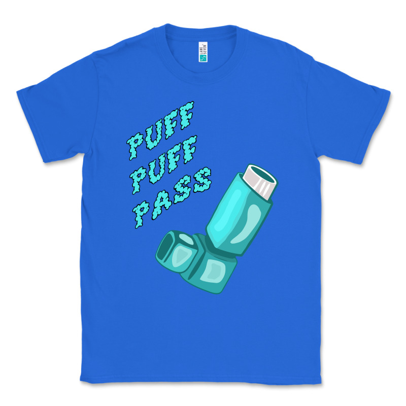 Puff Puff Pass Inhaler Classic Tee by linhVisuals | Teevron