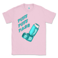 Bubblegum Pink puff puff pass inhaler Classic Tee - linhVisuals