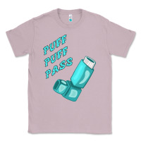Lilac puff puff pass inhaler Classic Tee - linhVisuals
