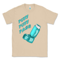 Mushroom puff puff pass inhaler Classic Tee - linhVisuals