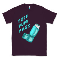 Plum puff puff pass inhaler Classic Tee - linhVisuals