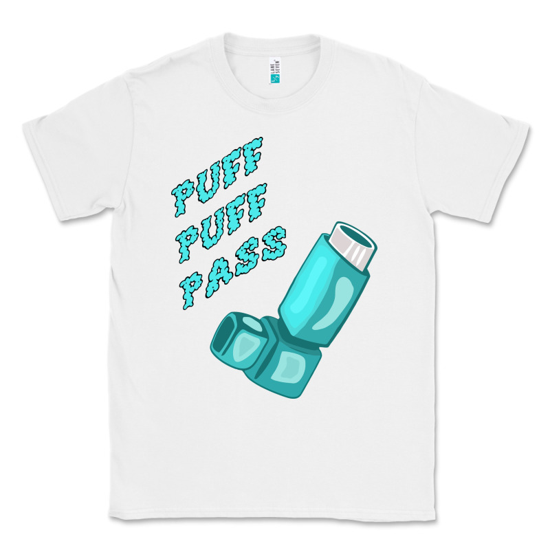 Puff Puff Pass Inhaler Classic Tee by linhVisuals | Teevron