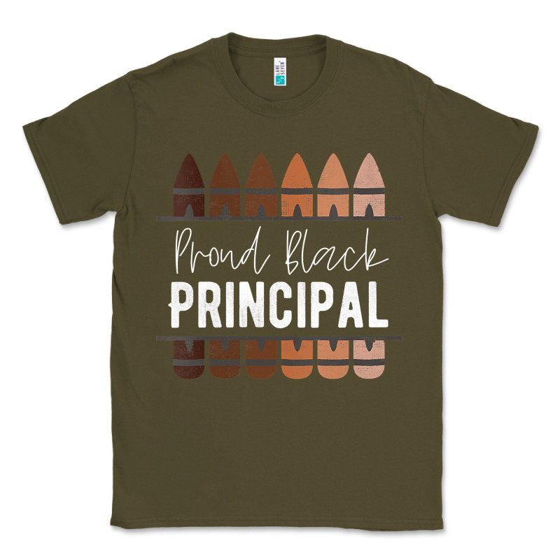 Womens Proud Black Principal, Black History Month School Principal V N Classic Tee by linhVisuals | Teevron