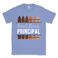 Colony Blue womens proud black principal, black history month school principal v n Classic Tee - linhVisuals