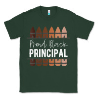 Sports Green womens proud black principal, black history month school principal v n Classic Tee - linhVisuals