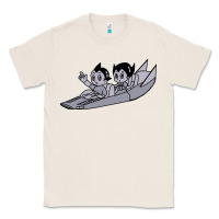 Natural newastro boy and uran Classic Tee - linhVisuals