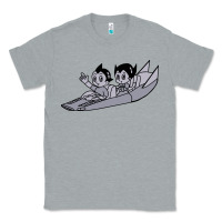 Heather Grey newastro boy and uran Classic Tee - linhVisuals