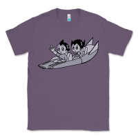 Lavender newastro boy and uran Classic Tee - linhVisuals