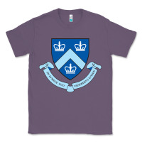 Lavender columbia university shield Classic Tee - linhVisuals