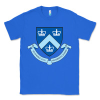 True Royal columbia university shield Classic Tee - linhVisuals