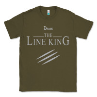 Army Green funny drugs the line king design Classic Tee - linhVisuals