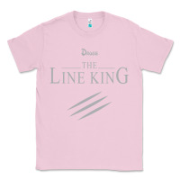 Bubblegum Pink funny drugs the line king design Classic Tee - linhVisuals