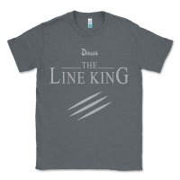 Charcoal Heather funny drugs the line king design Classic Tee - linhVisuals
