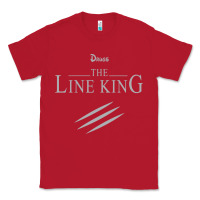 Red funny drugs the line king design Classic Tee - linhVisuals