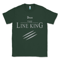 Sports Green funny drugs the line king design Classic Tee - linhVisuals