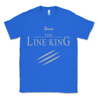 Funny Drugs The Line King Design Classic Tee | Teevron