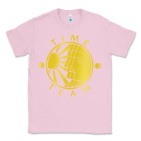 Bubblegum Pink time team Classic Tee - linhVisuals