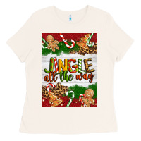 Bone Christmas Jingle All The Way Ladies Tee - Artiststas