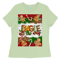 Matcha Christmas Jingle All The Way Ladies Tee - Artiststas