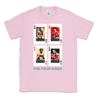 Bubblegum Pink the four kings of boxing Classic Tee - linhVisuals