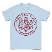 Dusty Blue colgate university seal Classic Tee - linhVisuals