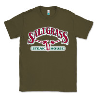 Army Green Saltgrass Steakhouse Classic Tee - linhVisuals