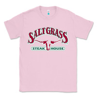 Bubblegum Pink Saltgrass Steakhouse Classic Tee - linhVisuals
