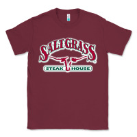 Burgundy Saltgrass Steakhouse Classic Tee - linhVisuals