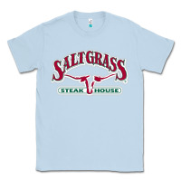 Dusty Blue Saltgrass Steakhouse Classic Tee - linhVisuals